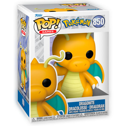 Funko Pop Pokémon Dragonite #850 in doos officiële vinyl figuur