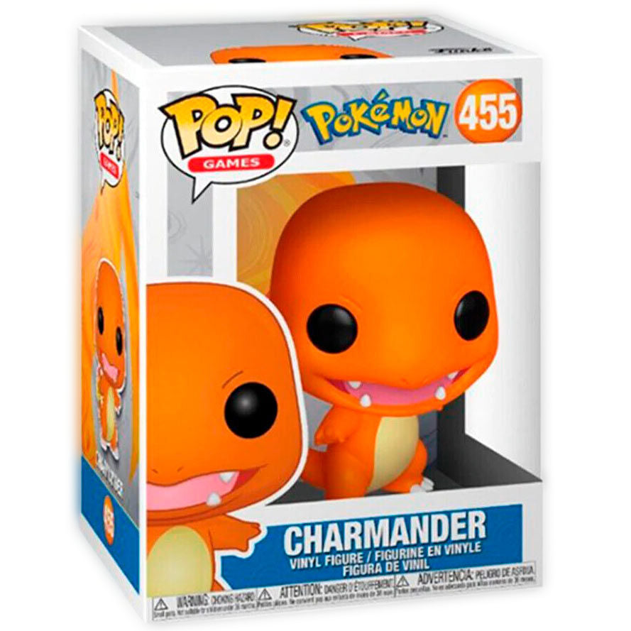 Funko Pop Charmander Pokémon figuur in doos