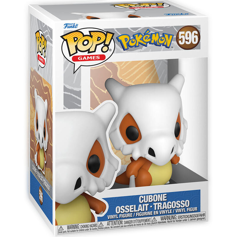 Funko Pop Cubone Pokémon figuur in doos
