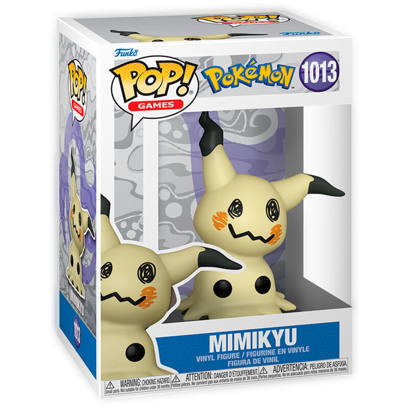 Funko Pop Mimikyu Pokémon figuur in doos