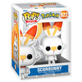 Funko Pop Scorbunny Pokémon figuur in doos