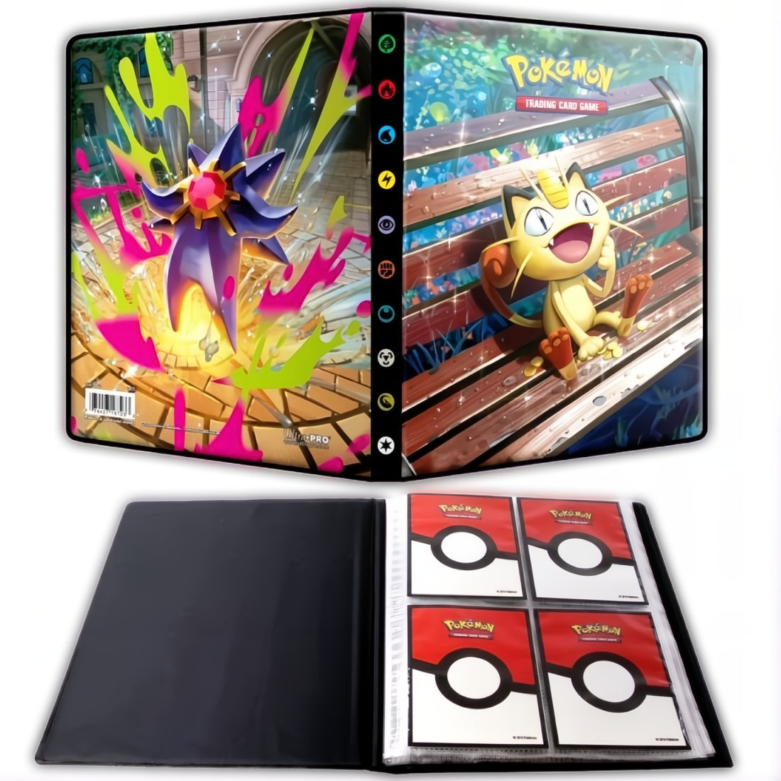 Pokémon 4-Pocket Portfolio Perfect Order kaarten map
