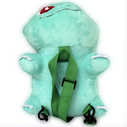 Pokémon Bulbasaur rugzak knuffel 36 cm zacht pluche tas onderkant