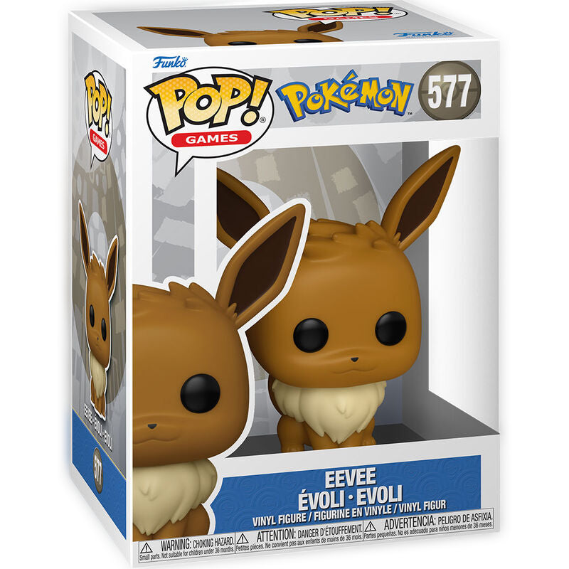 Pokémon Eevee Funko Pop! figuur in originele display verpakking