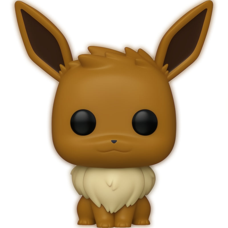 Pokémon Eevee Funko Pop! vinyl figuur uit verpakking van dichtbij