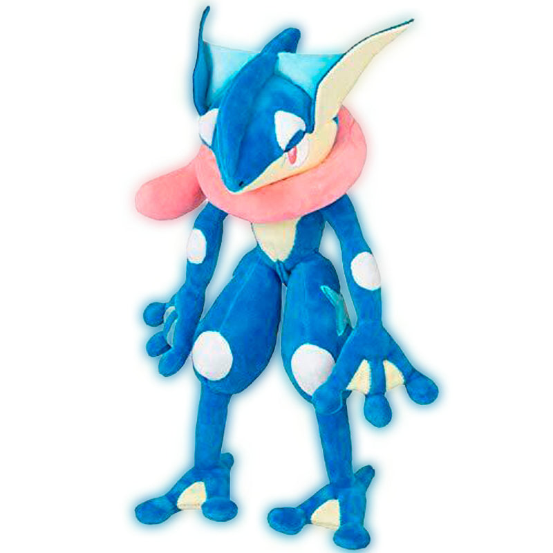 Pokémon Greninja knuffel 30 cm zacht pluche speelgoed zijkant
