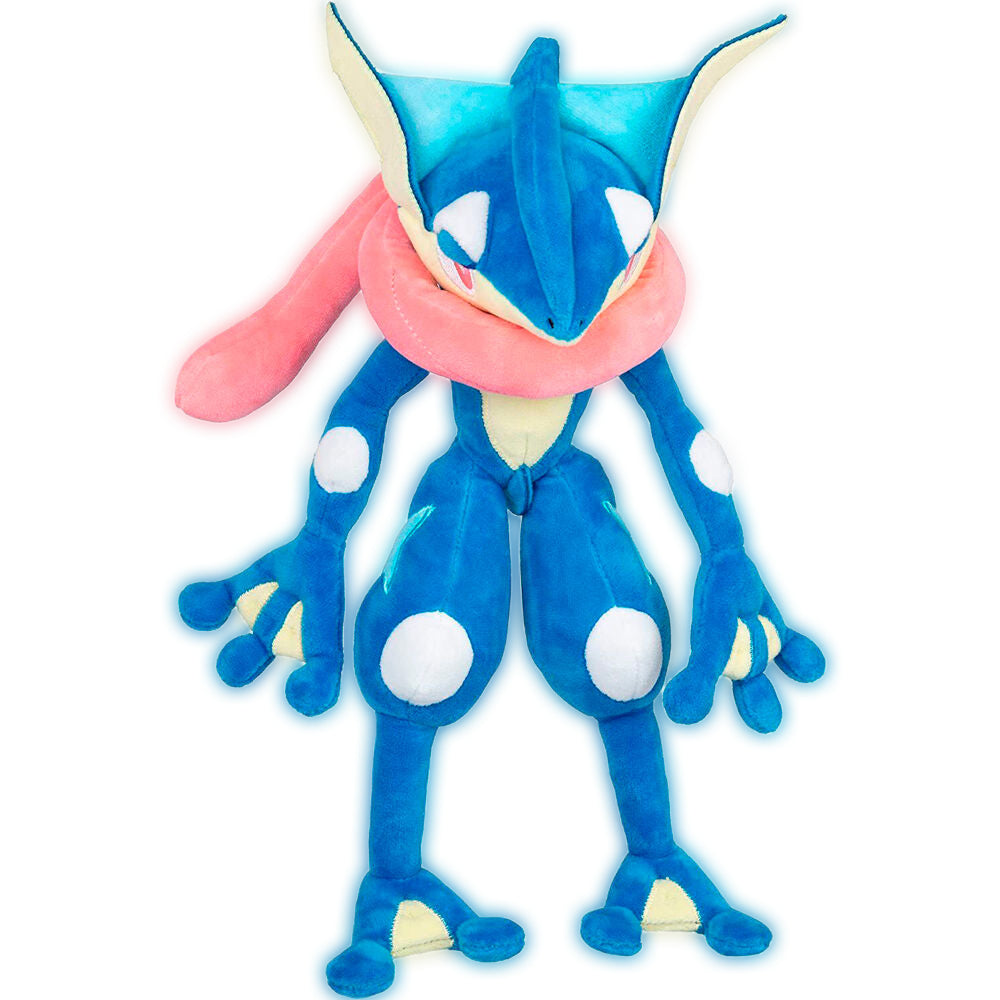 Pokémon Greninja knuffel 30 cm zacht pluche speelgoed voorkant