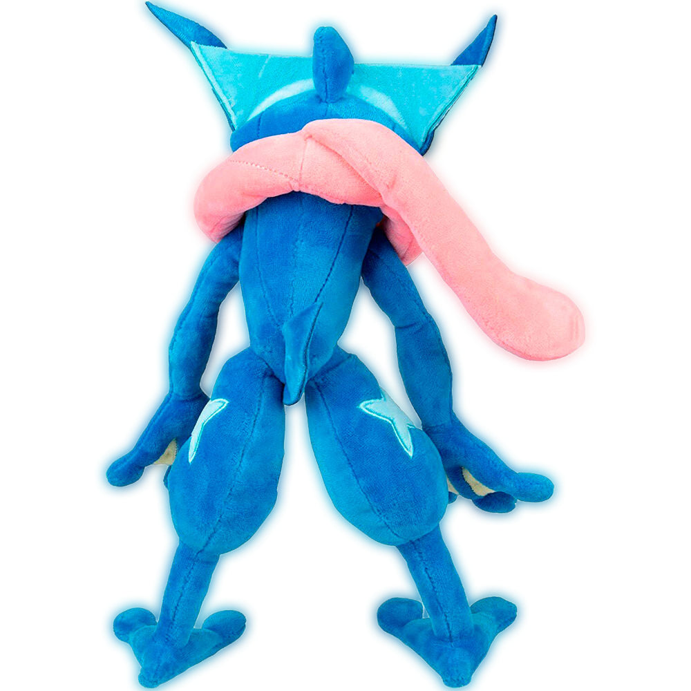 Pokémon Greninja knuffel 30 cm zacht pluche speelgoed achterkant