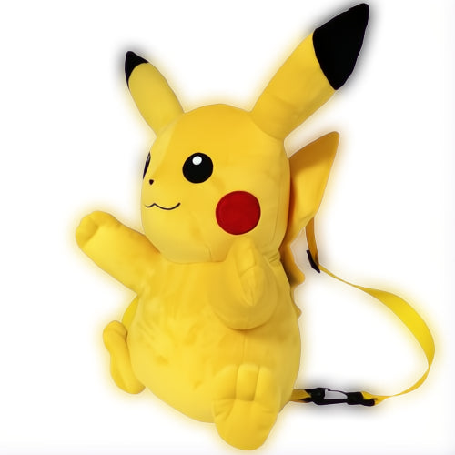 Pokémon Pikachu rugzak knuffel 36 cm zacht pluche tas zijkant