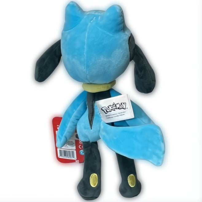 Pokémon Riolu knuffel 20 cm zacht pluche speelgoed achterkant