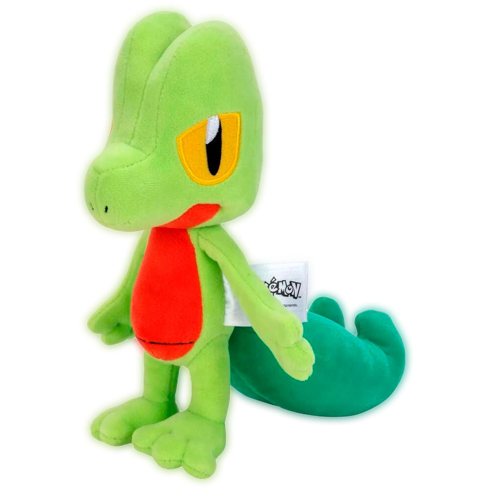 Pokémon Treecko knuffel 20 cm zacht pluche speelgoed